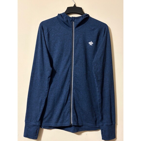 Rabbit Tops - Rabbit Crafted In California Women's Blue Hoodie Size L